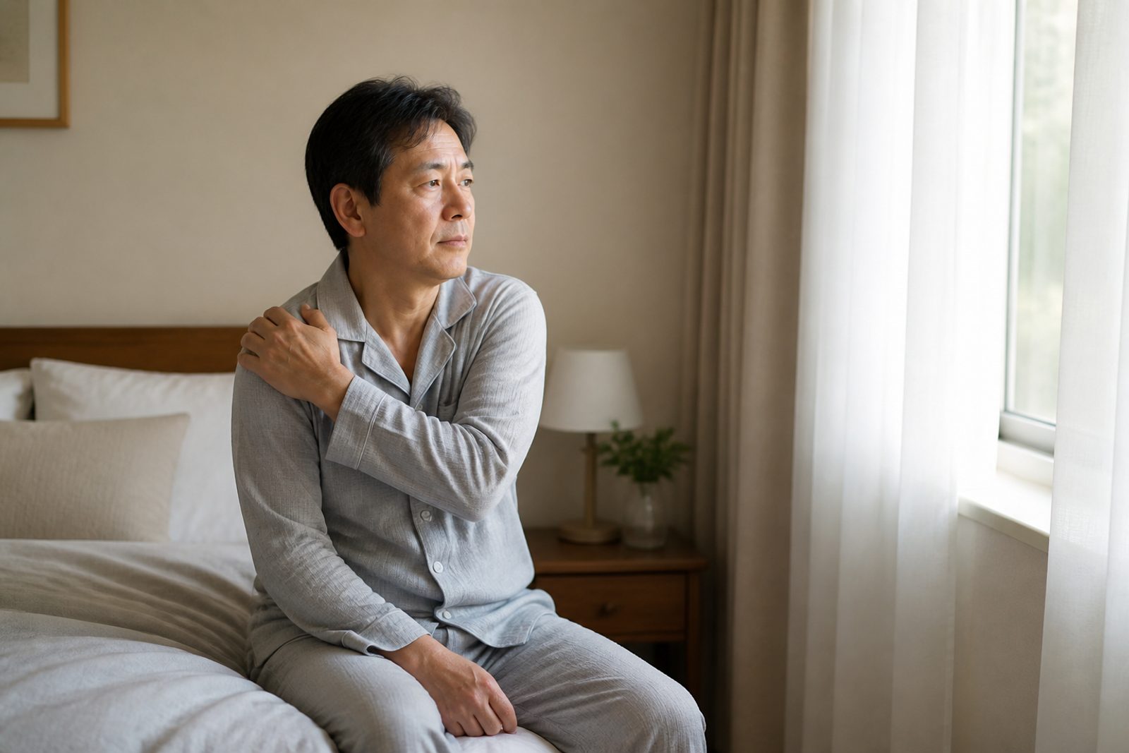 어깨가 하루아침에 들 수 없이 아프다면 — 석회성건염, 오십견과 이렇게 다릅니다