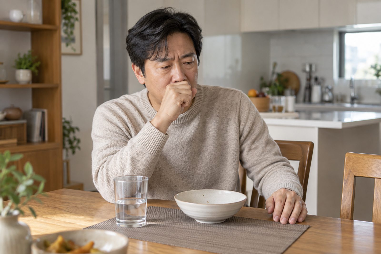 트림이 하루 종일 자꾸 나온다면 — 잦은 트림, 삼킨 공기·위산 역류·약한 위의 움직임·식체·습관성 트림 이렇게 갈립니다