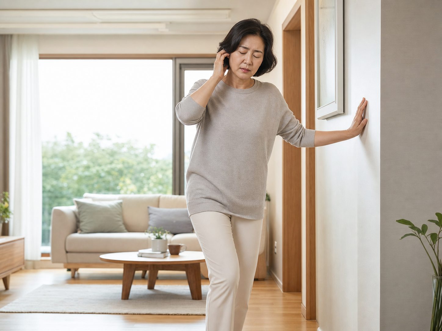 갱년기에 어지럽고 귀가 울린다면 — 호르몬 변화가 균형 감각까지 흔듭니다