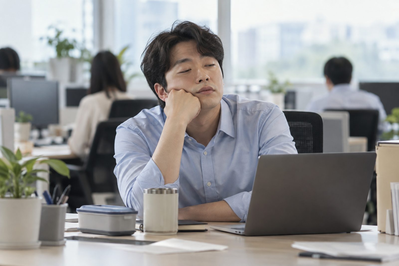 점심만 먹으면 졸음이 쏟아진다면 — 식곤증, 혈당 오르내림·약한 소화·밤잠 부족·빈혈과 갑상선·수면무호흡 이렇게 갈립니다