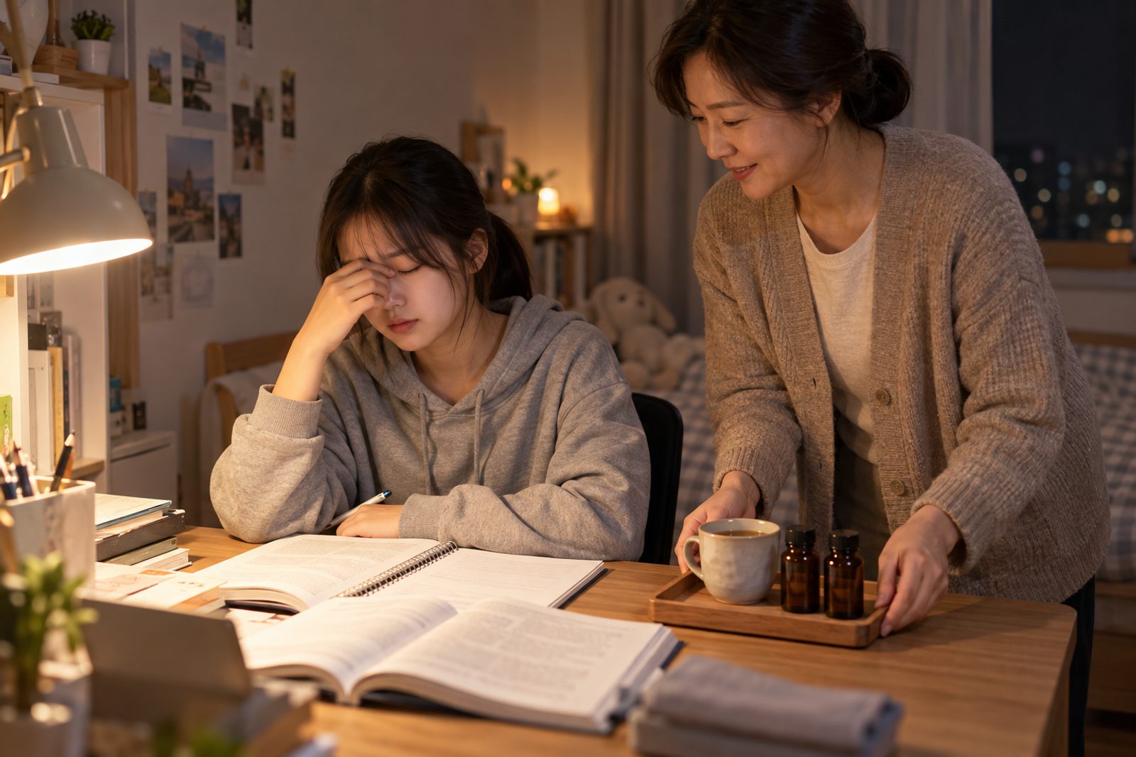 수험생 영양제를 챙겨 주고 있는데 아이가 여전히 피곤하다면 — 영양제와 총명탕·공진단, 하는 일이 다르고 우리 아이에게 맞는 쪽도 다릅니다
