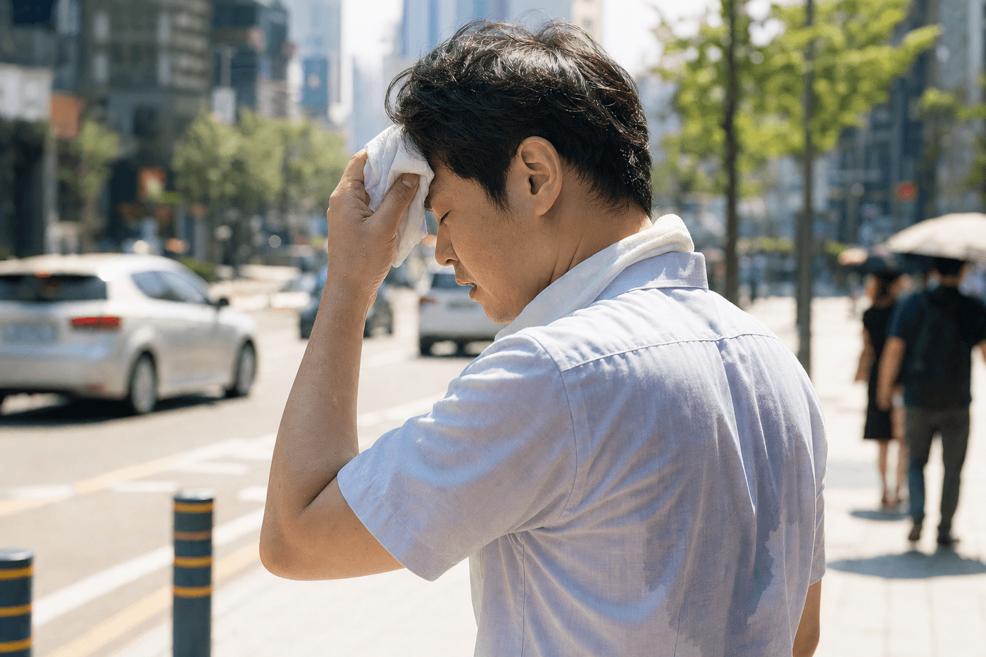 여름마다 땀이 유난히 많다면 — 더위 탓일까, 다한증일까